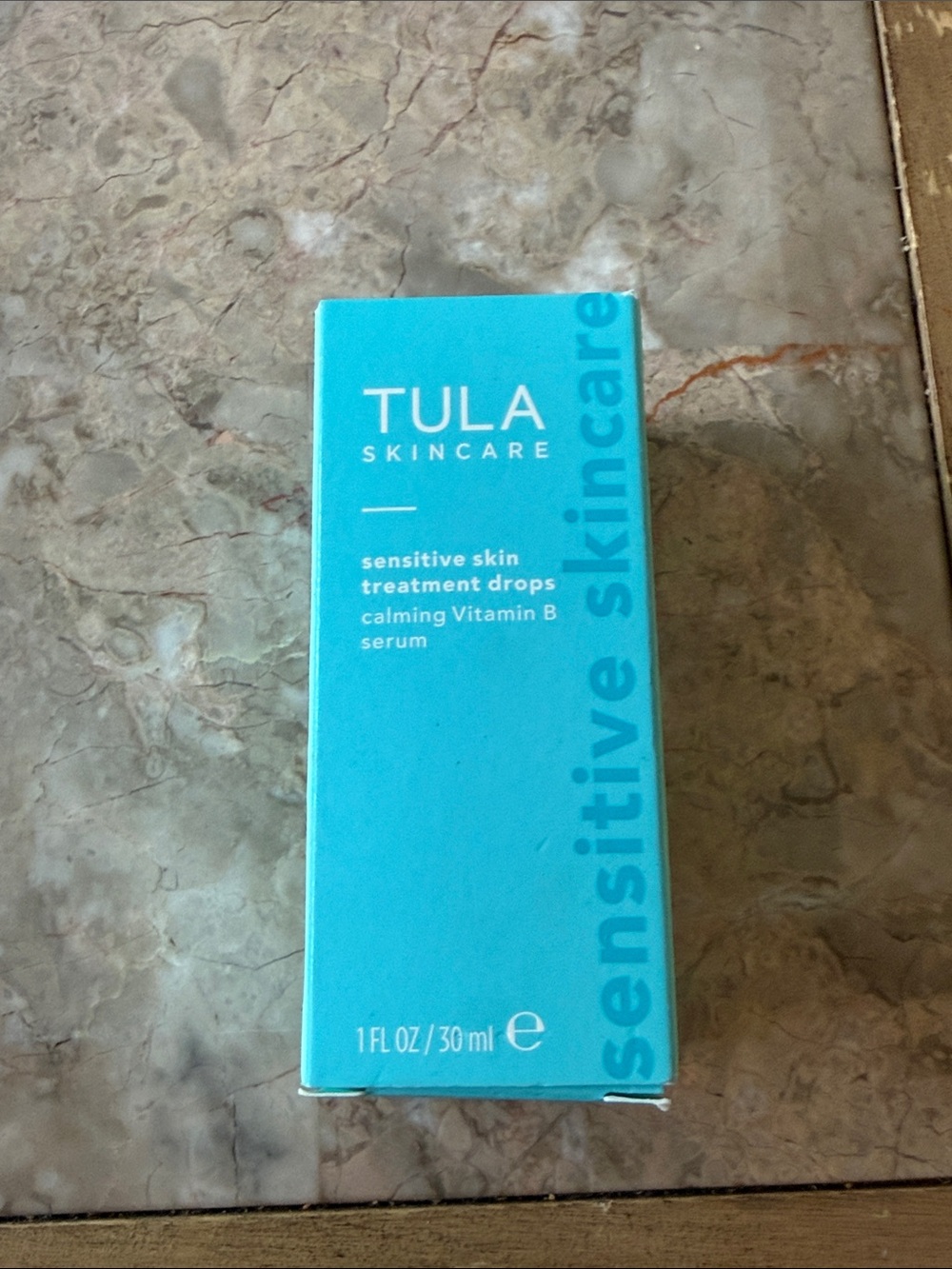 Tula Skincare Sensitive Skin Serum - Turquoise Blue Packaging